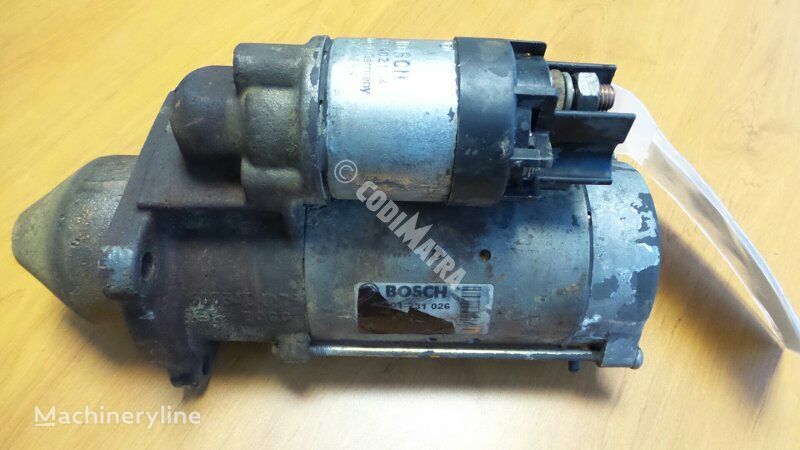 starteris ekskavatoriaus CASE WX150