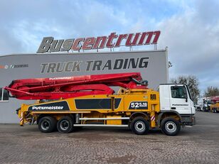betono siurblys Putzmeister su MERCEDES-BENZ Actros Putzmeister BSF 49-5.16 HLS / German Pump važiuokle