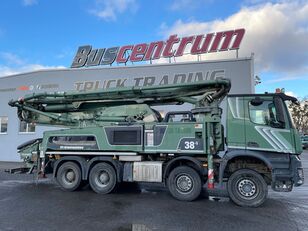 betono siurblys Putzmeister su MERCEDES-BENZ Arocs 3748 8x4 Putzmeister 38-5.16 HLS / Euro 6 važiuokle