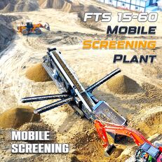 naujas asfalto gamykla FABO  FTS 15-60 MOBILE SCREENING PLANT 500-600 TPH | Ready in Stock