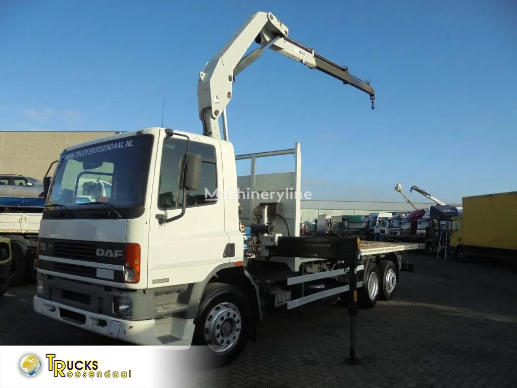 autokranas DAF CF 75.300 ATI + Euro 2 + Manual + PM 022 CRANE