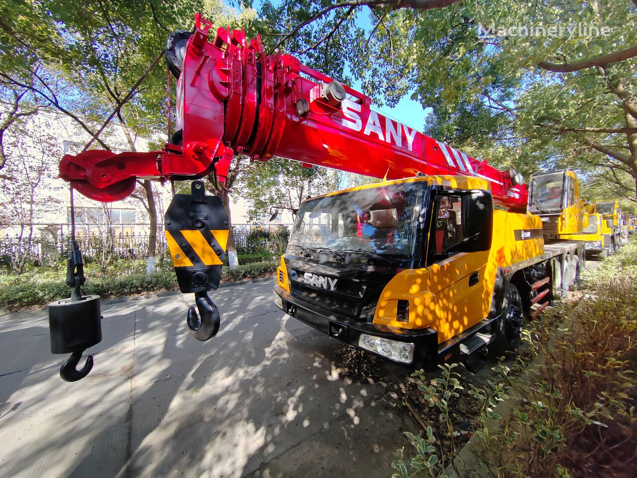 autokranas Sany STC250S STC250 Sany 25t 25 ton 25 tons used mounted truck crane