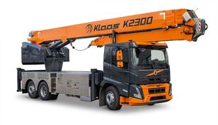 naujas autokranas Klaas K2300RHX  su Volvo FMX 380 važiuokle