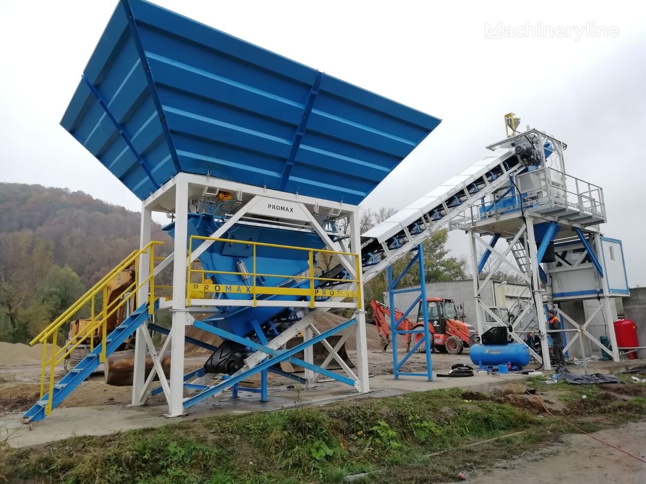 nauja betono gamykla Promax Compact Concrete Batching Plant PROMAX C60 SNG PLUS (60m³/h)