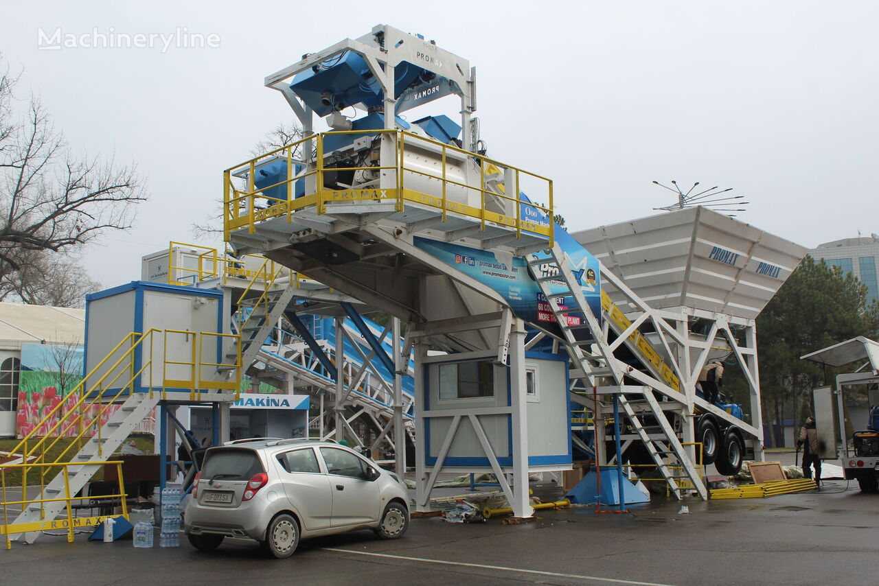 nauja betono gamykla Promax Mobile Concrete Batching Plant PROMAX M100 (100m3/h)