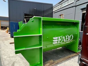 naujas betono maišyklė FABO TWS 02 TWIN SHAFT MIXER FOR READYMIXTURE | HIGH CAPACITY
