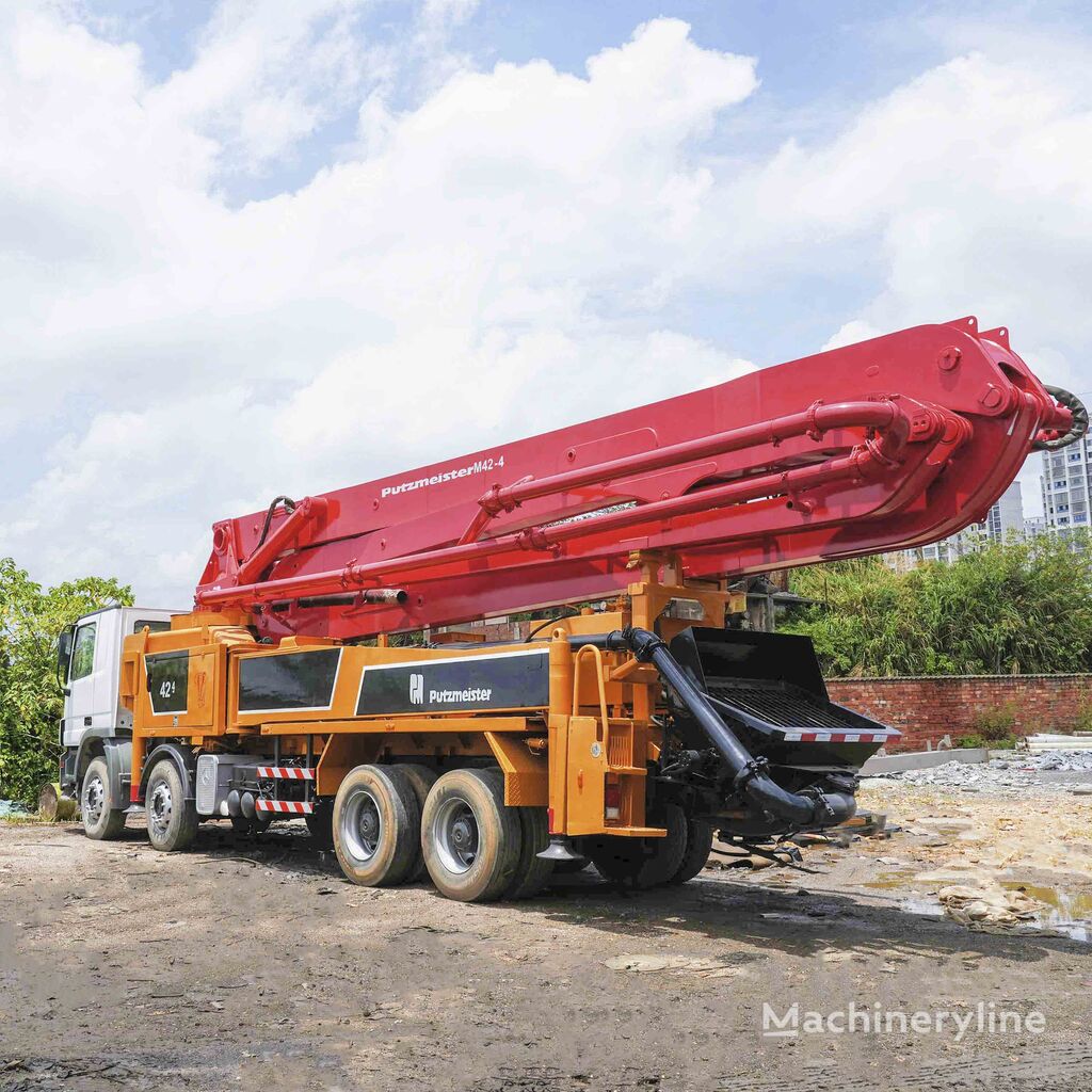 betono siurblys Putzmeister 42 Meters With Mercedes Benz Chassis