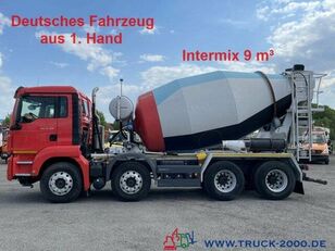 betonvežis Intermix  su MAN TGS 32.400 važiuokle