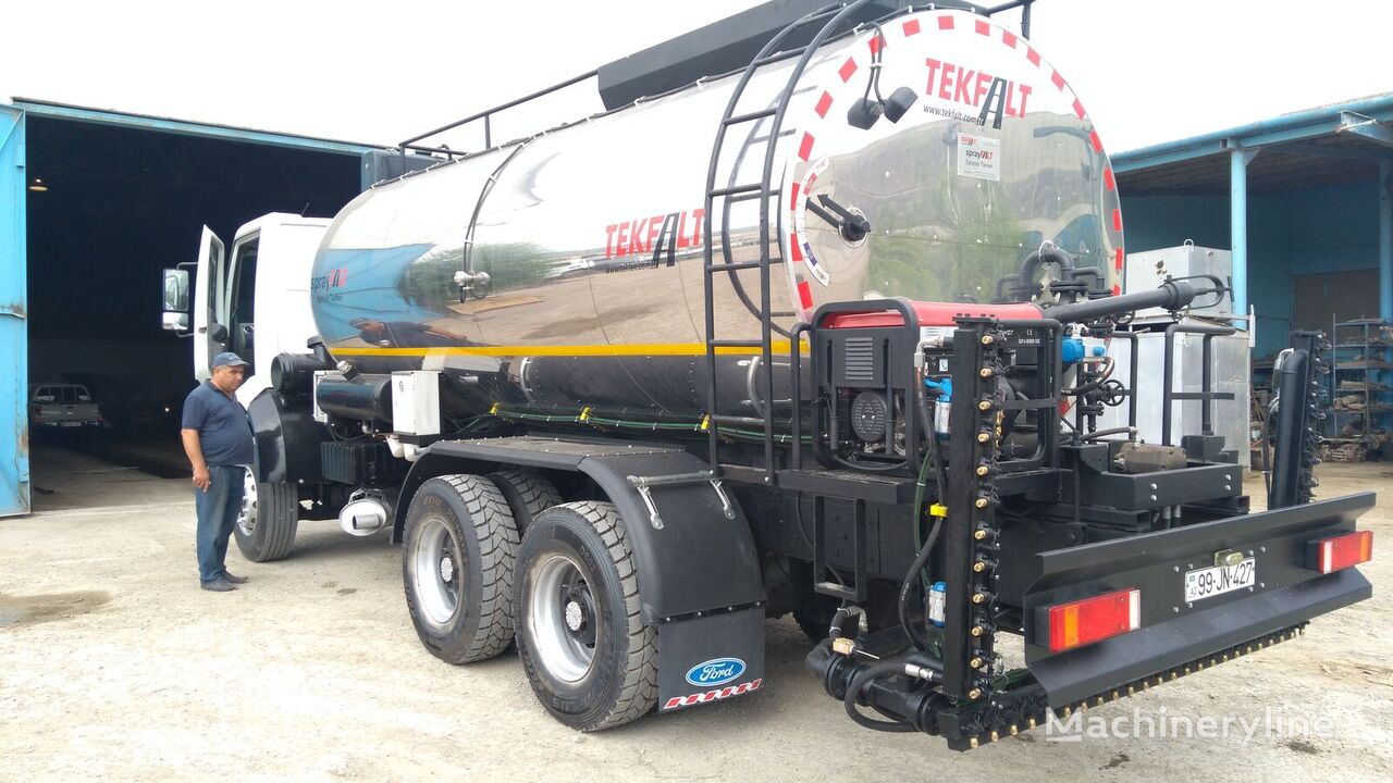 naujas bitumo platintojas Tekfalt NEW sprayFALT Sprayer Tanker