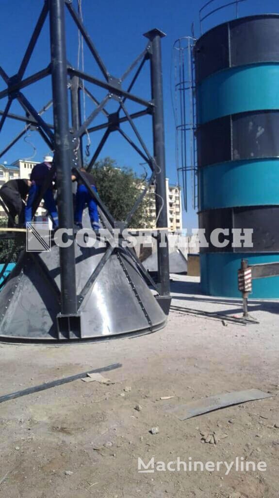 naujas cemento siloso Constmach 200 Ton Cement Silo | Cement Silo Manufacturer of Turkey