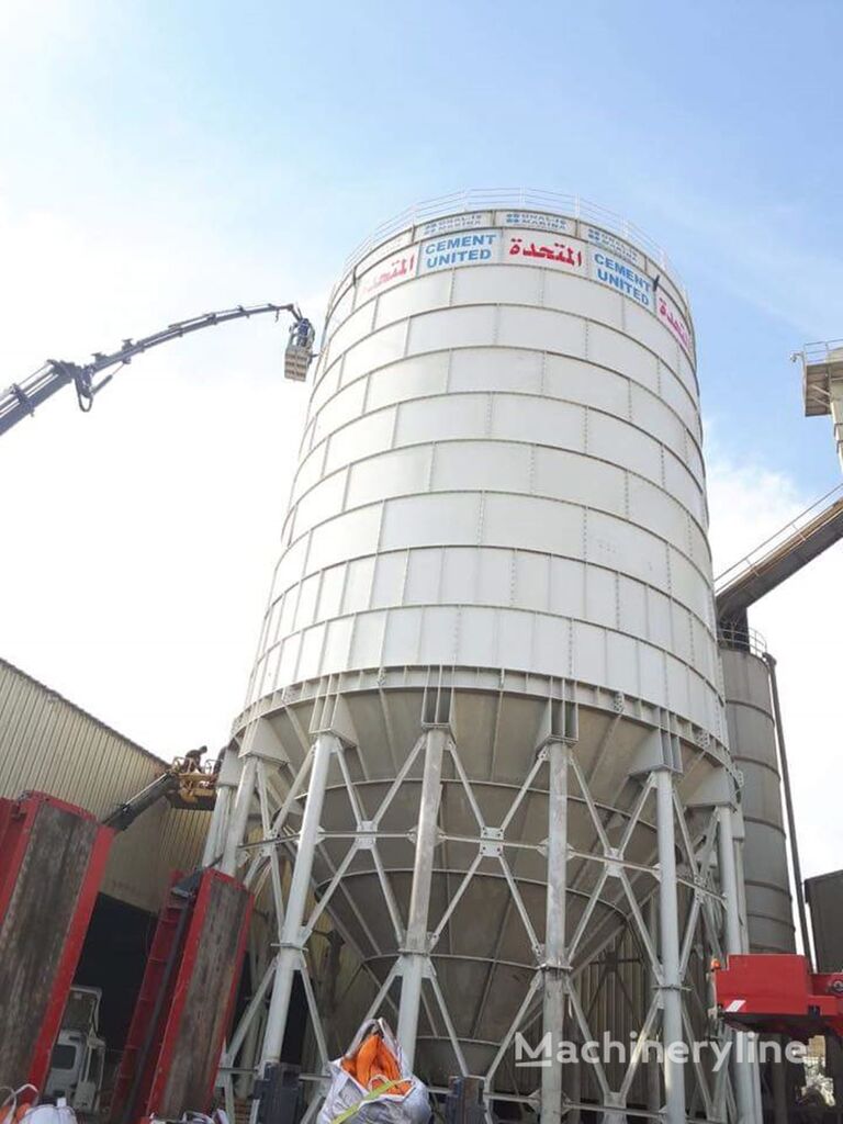 naujas cemento siloso Constmach 3000 Ton Cement Silo | Cement Silo Manufacturer of Turkey