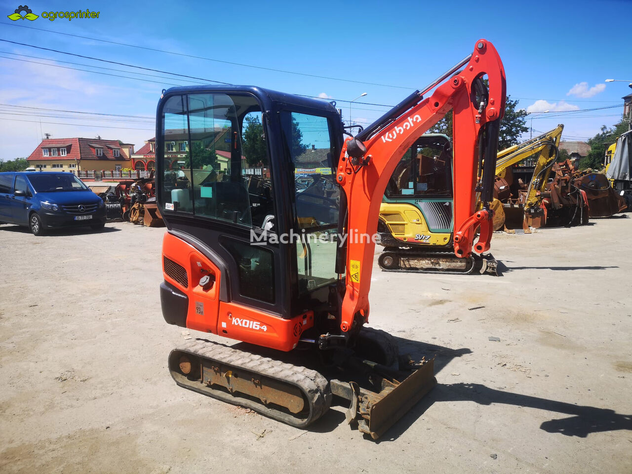 mini ekskavatorius Kubota KX016-4