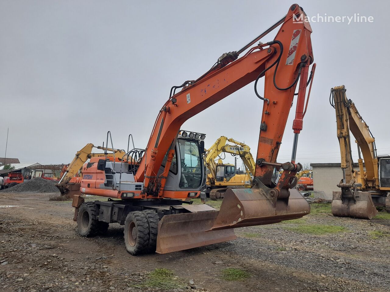 ratinis ekskavatorius Fiat-Kobelco E175 W