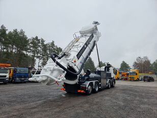 vakuuminis ekskavatorius SCANIA Naaktgeboren Vacu-press 8000 vacuum Saugbagger blower suction lo