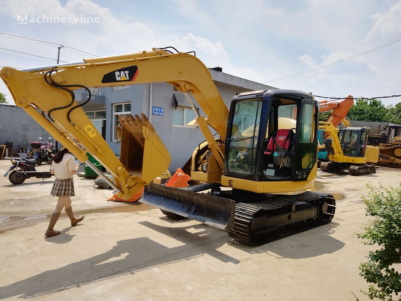 vikšrinis ekskavatorius Caterpillar CAT308