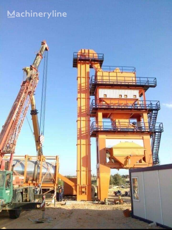 новый асфальтный завод Polygonmach 240 Tons per hour batch type tower aphalt plant