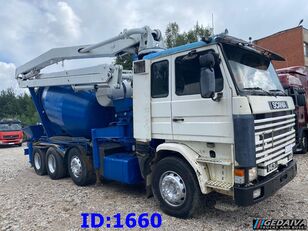 автобетоносмеситель Scania 143 8x4 24m pump